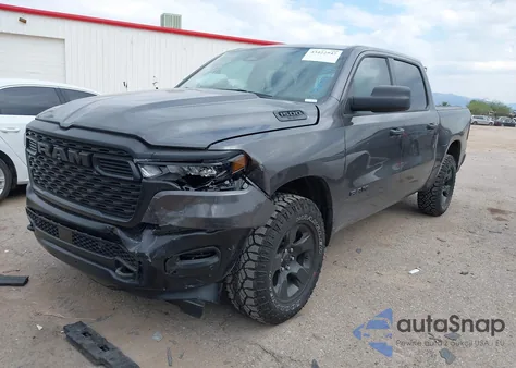 2025 Ram 1500 Tradesman from USA, damaged, VIN 1C6SRFGP7SN760041